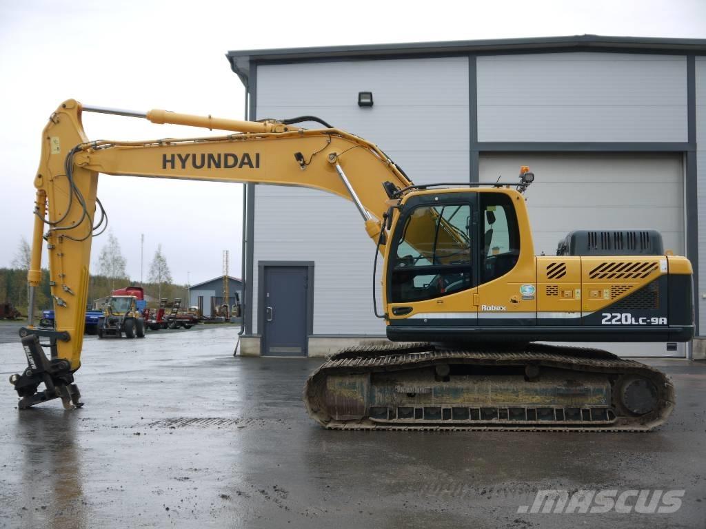 Hyundai R 220 LC-9A Pelle sur chenilles