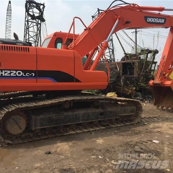 Doosan dh220lc-7 Pelle sur chenilles