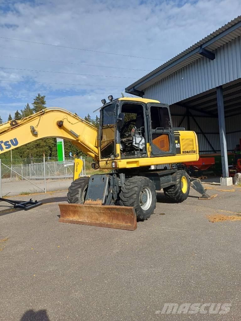 Komatsu PW 160-7-4x4 Pelle sur pneus