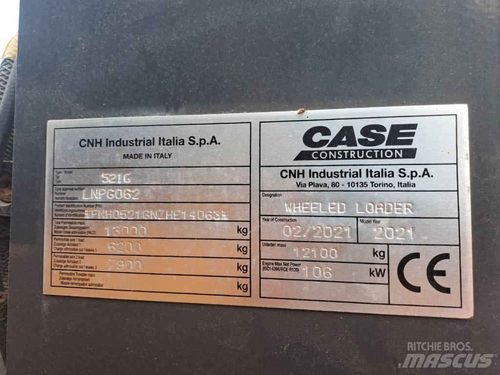 CASE 521 G XR Chargeuse sur pneus