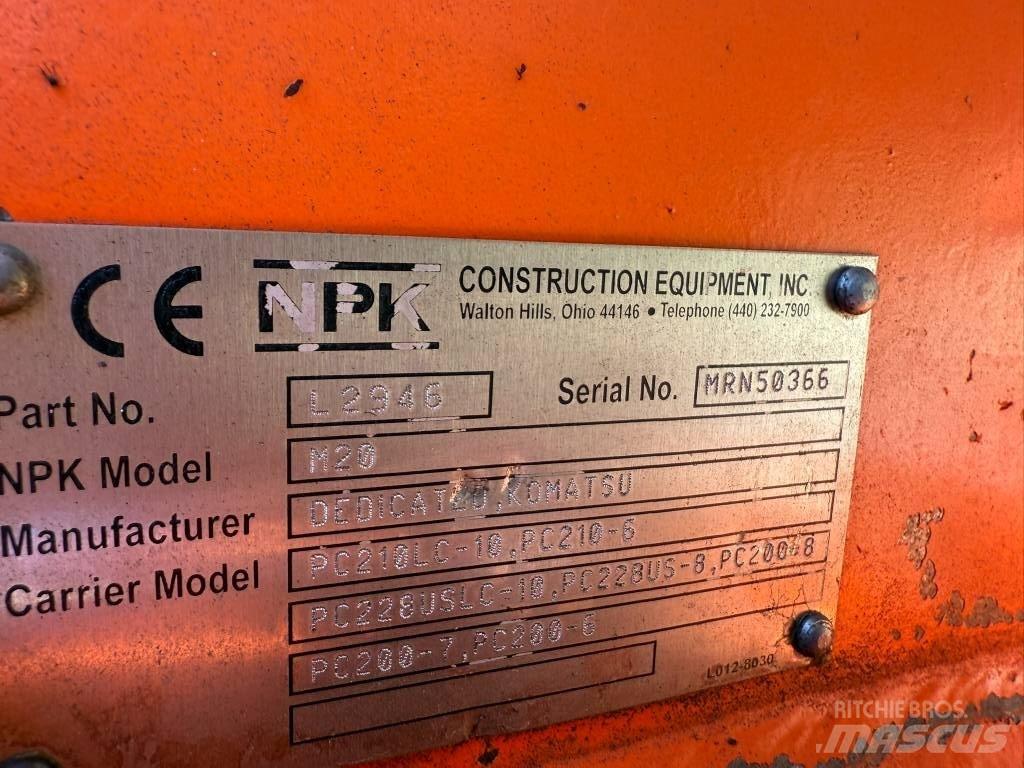 NPK M20G Concasseur de Travaux Publics