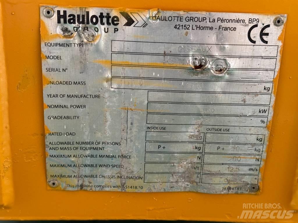 Haulotte OPTIMUM 8 Nacelle ciseaux