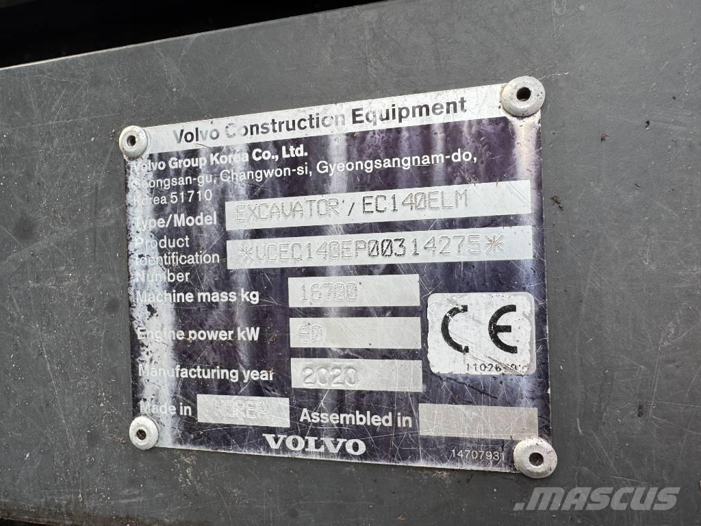 Volvo EC 140 ELM Pelle sur chenilles