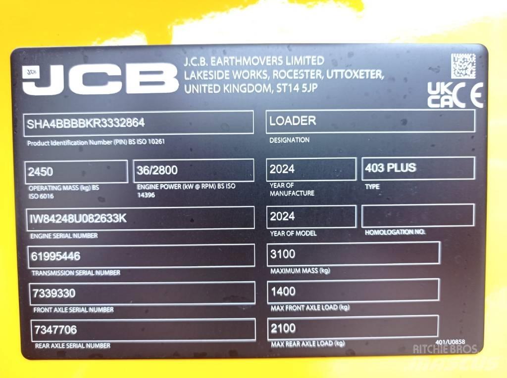 JCB 403 Chargeuse multifonction