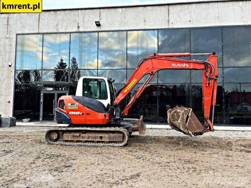 Kubota KX 080-3 Mini pelle 7t-12t