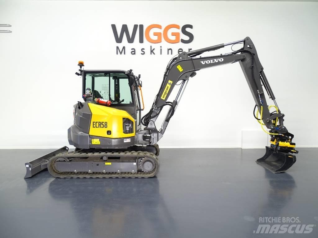 Volvo ECR58F Mini pelle < 7t