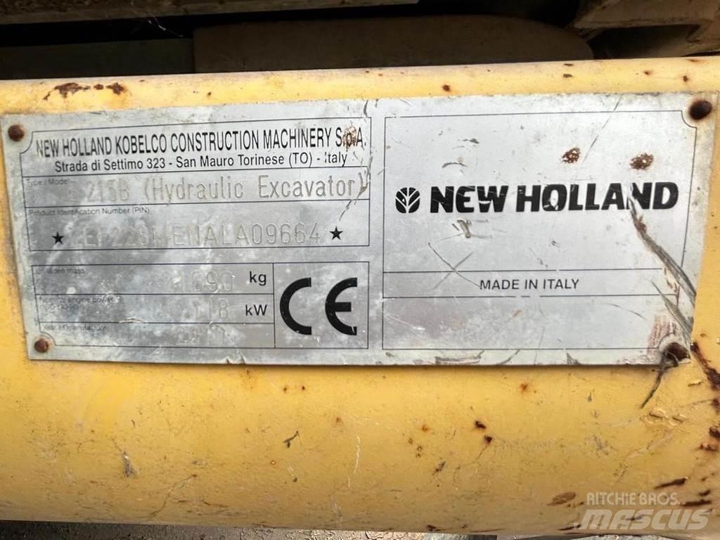 New Holland E215B Pelle spéciale