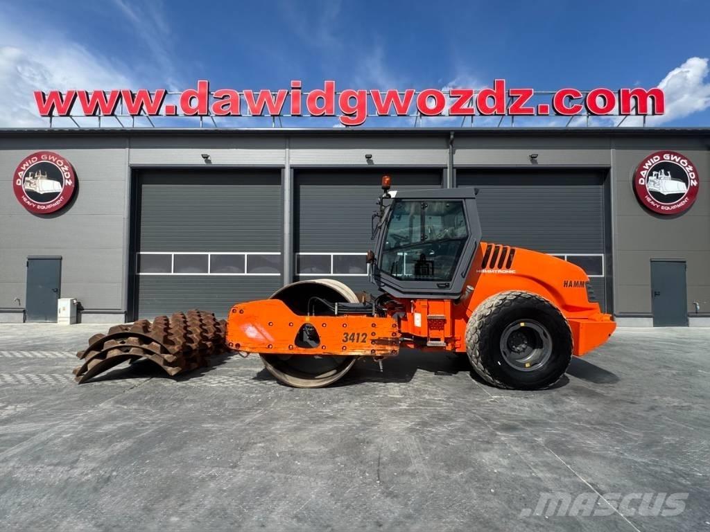 Hamm 3412 HT Rouleaux monocylindre
