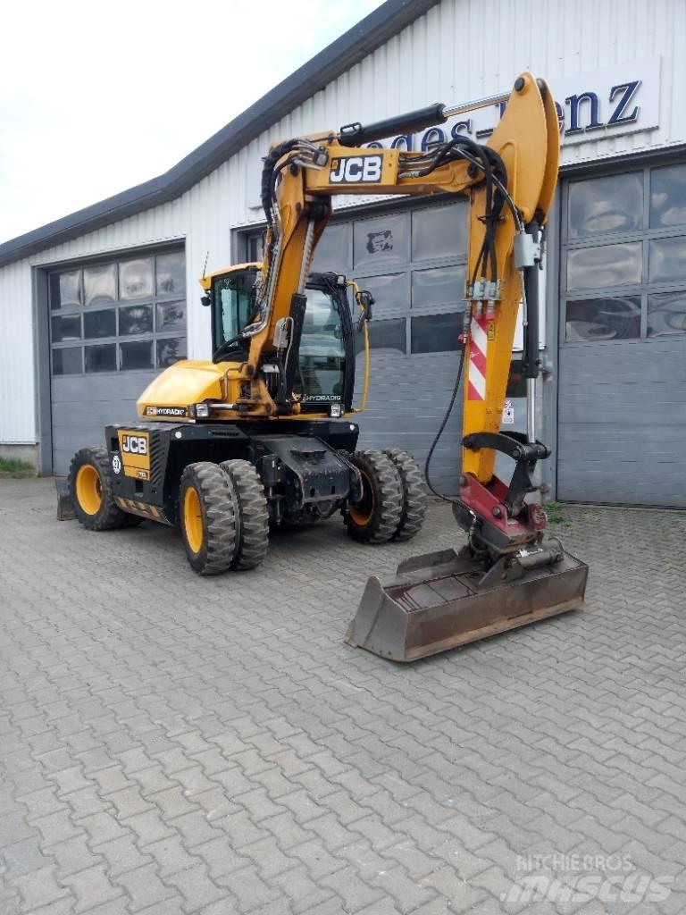 JCB Hydradig 110W Pelle sur pneus