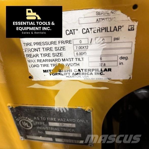 CAT P5000 Chariots diesel