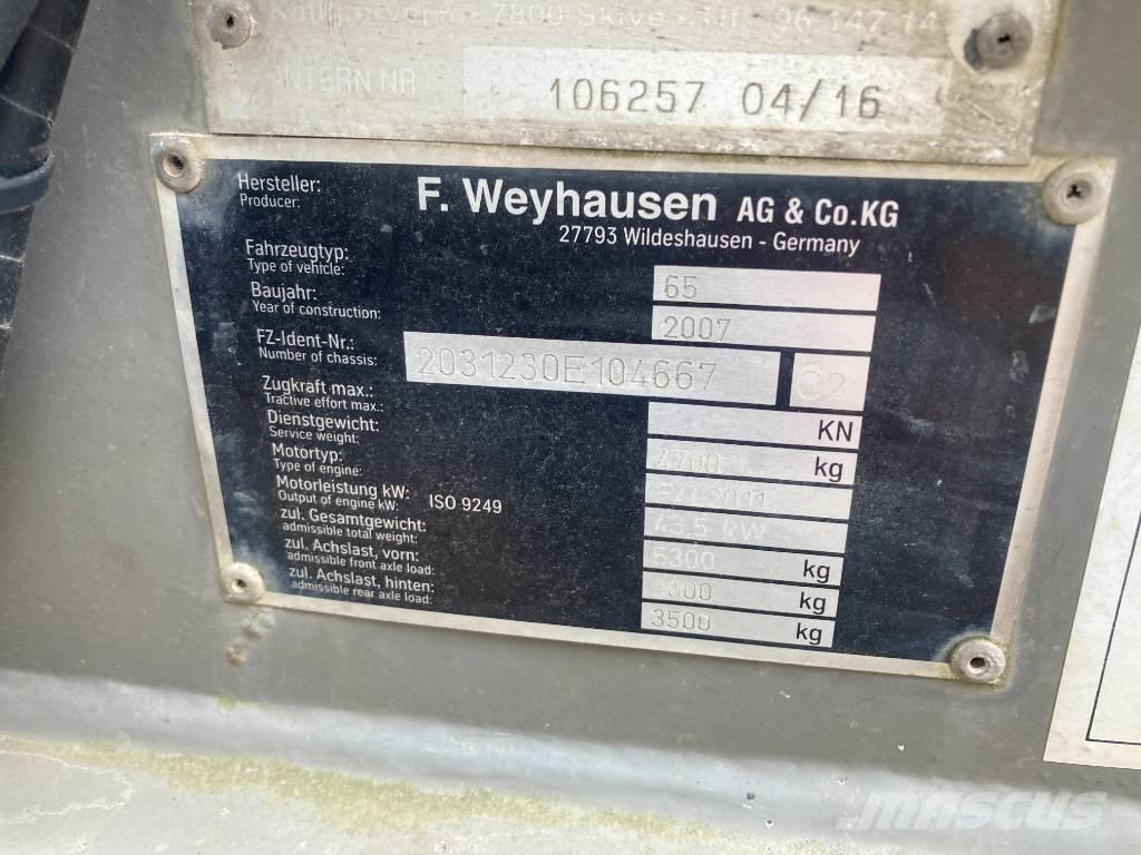 Atlas 65 Chargeuse sur pneus