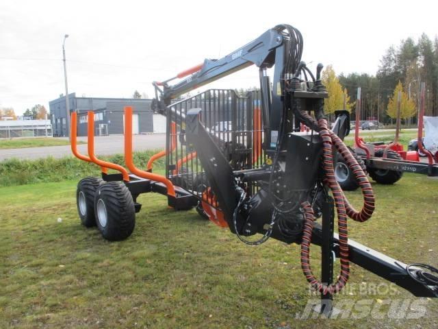 BMF 650 Remorque forestière avec grue