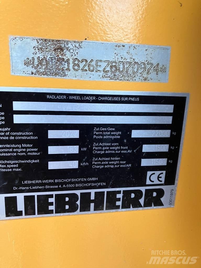 Liebherr L 556 Chargeuse sur pneus