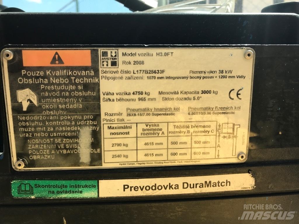 Hyster H 3.00 FT Chariots GPL