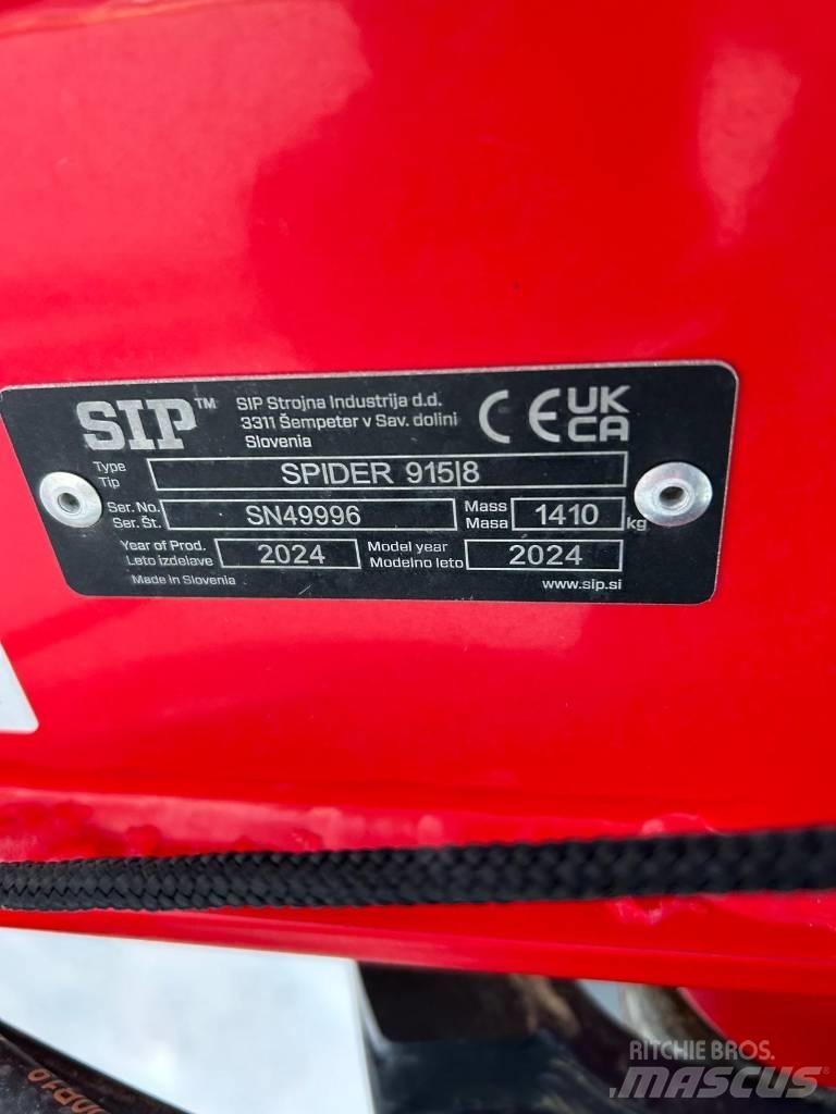 SIP Spider 915/8 Rateau faneur