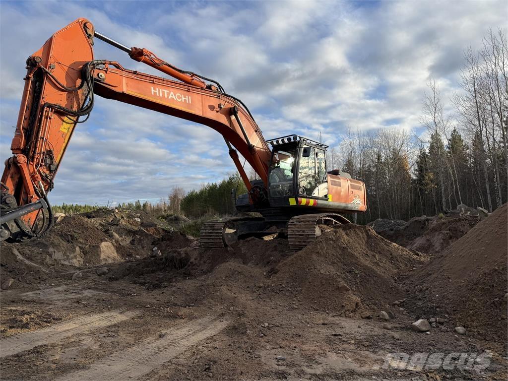 Hitachi ZX350LC Pelle sur chenilles