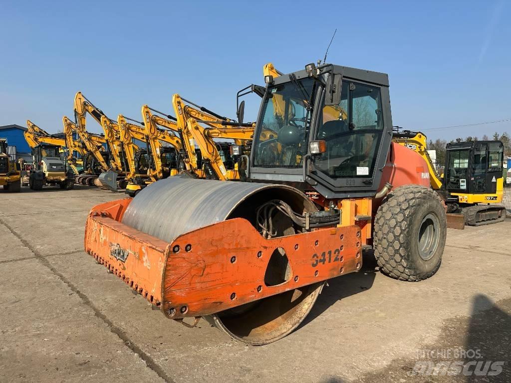 Hamm 3412 Rouleaux monocylindre