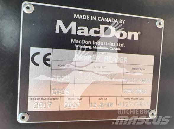 MAC DON FD75S Barre de coupe pour moissonneuse batteuse