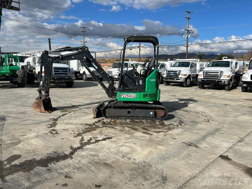John Deere 26G Mini pelle < 7t