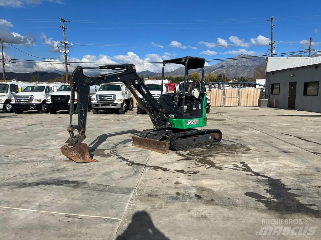 John Deere 26G Mini pelle < 7t