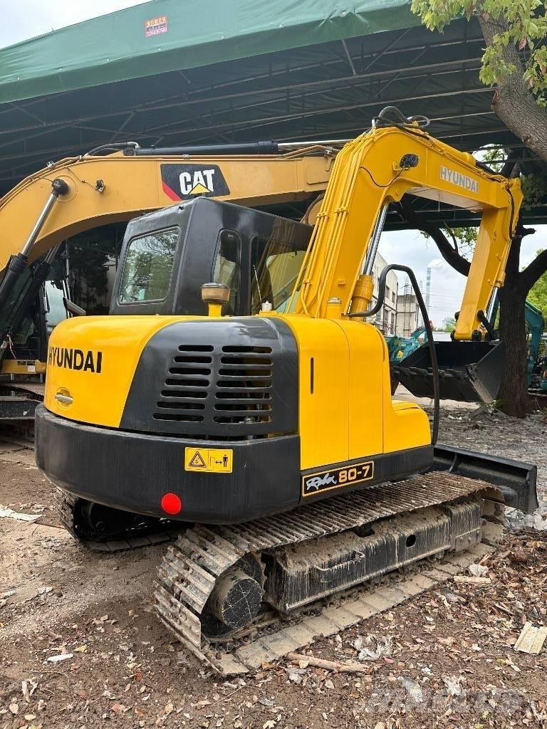 Hyundai 80-7 Pelle sur chenilles