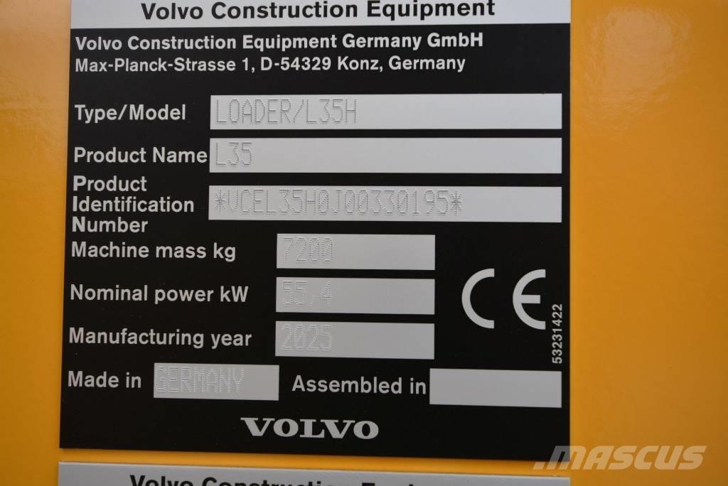 Volvo L 35 H Chargeuse sur pneus