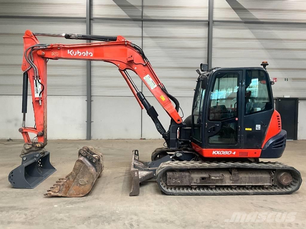 Kubota KX 080-4 Mini pelle 7t-12t