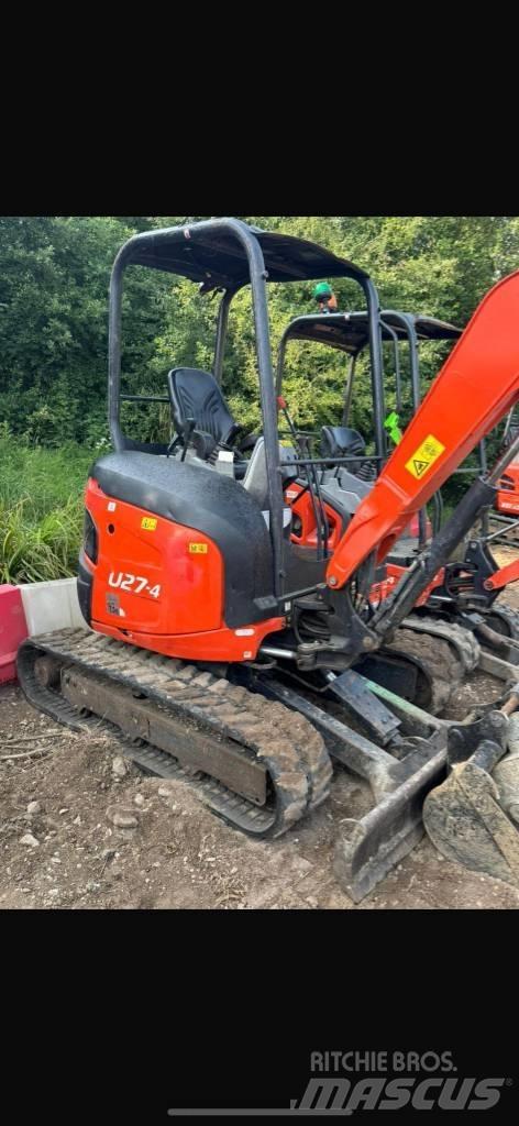 Kubota U 27-4 Mini pelle < 7t