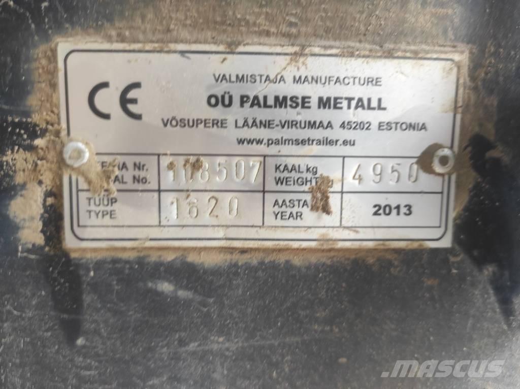Palmse Trailer 1620L Benne céréalière