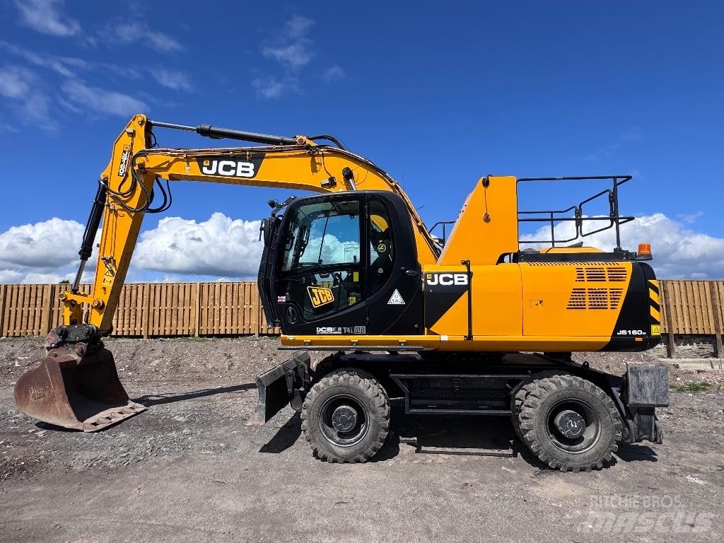 JCB JS 160 W Pelle sur pneus