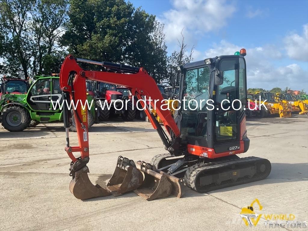 Kubota U 27-4 Mini pelle < 7t