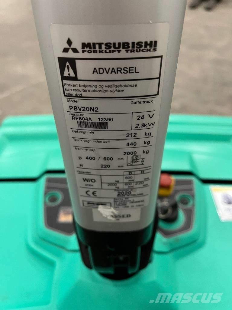 Mitsubishi PBV20N2 Gerbeur accompagnant