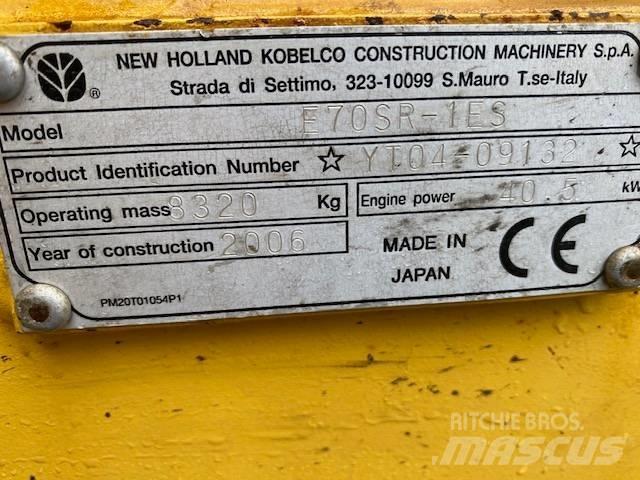 New Holland E 70 SR Mini pelle 7t-12t