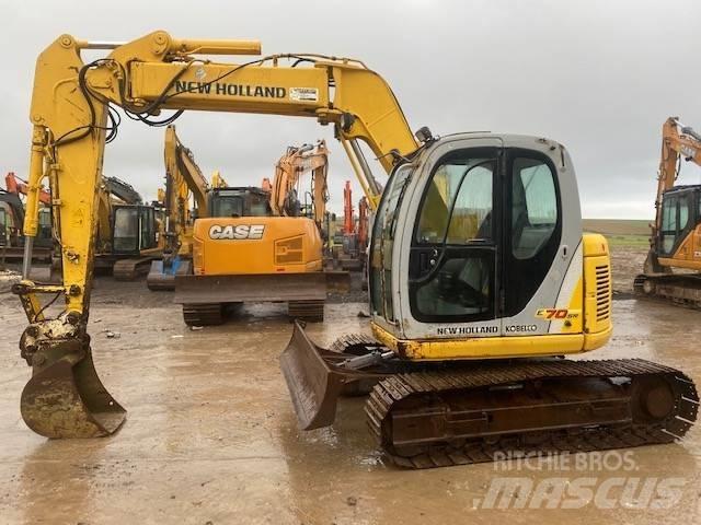 New Holland E 70 SR Mini pelle 7t-12t