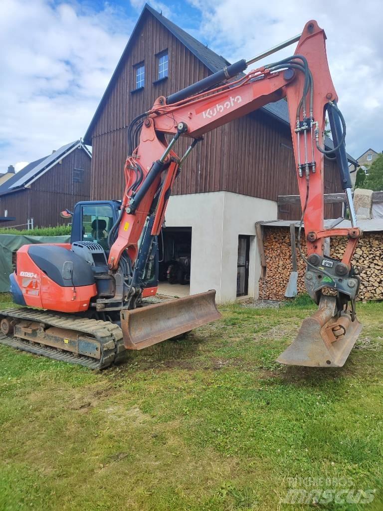 Kubota KX 080-4 Mini pelle 7t-12t