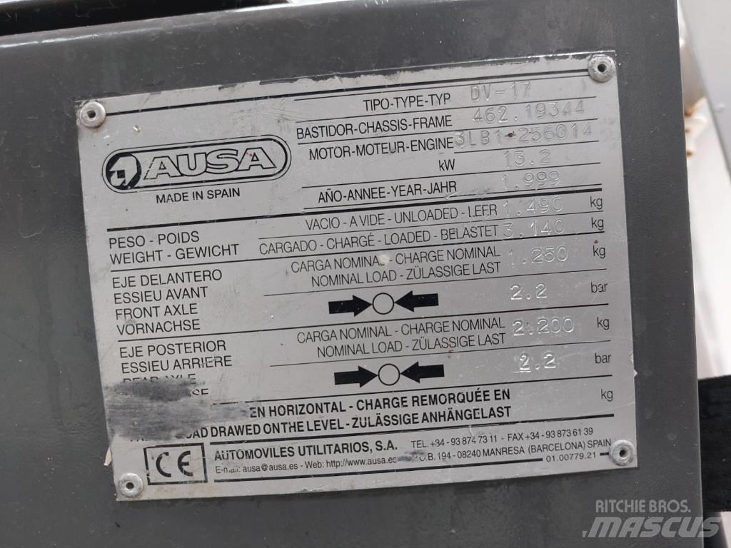 Ausa DV 17 Mini tombereau