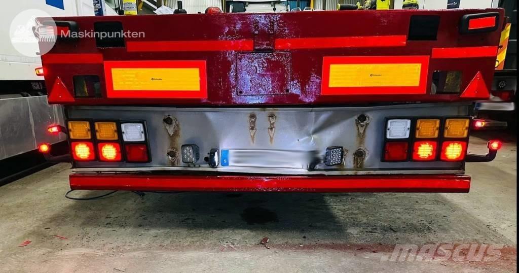 HRD S PTB 3N TROMBON Semi remorque plateau ridelle