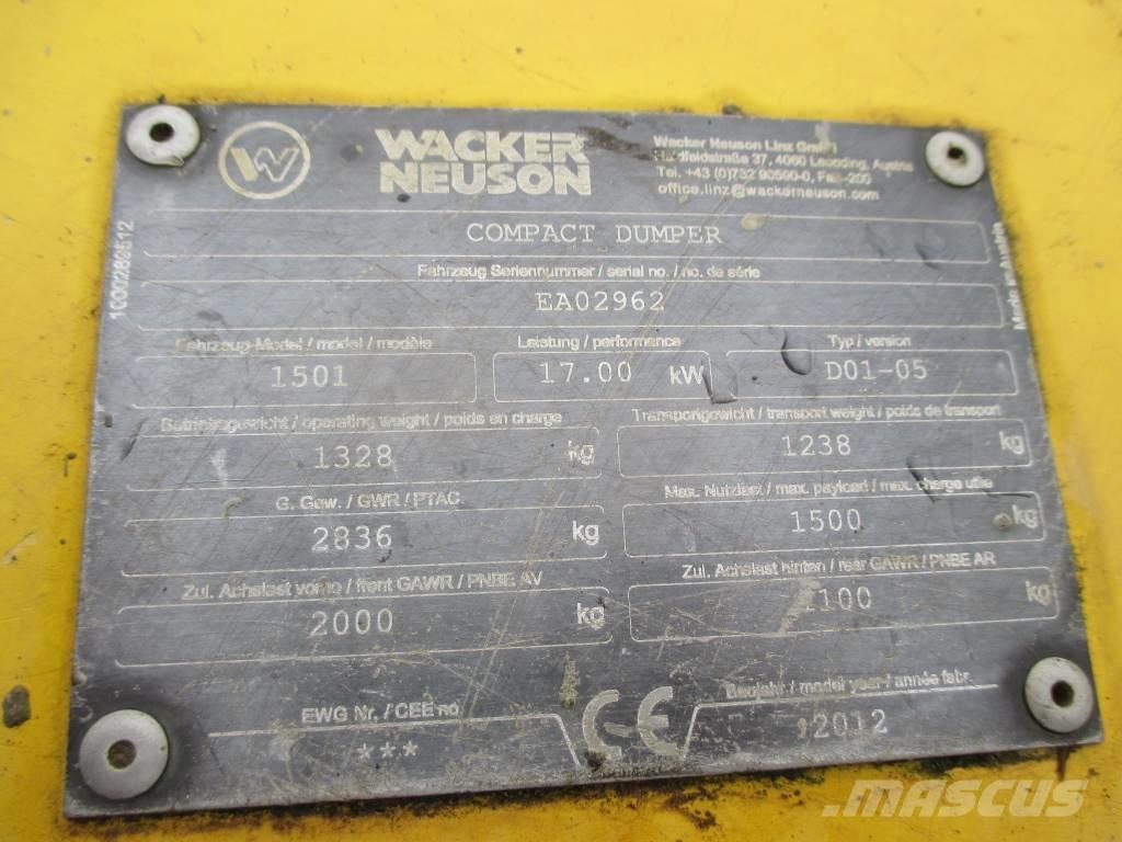 Wacker Neuson 1501 Mini tombereau