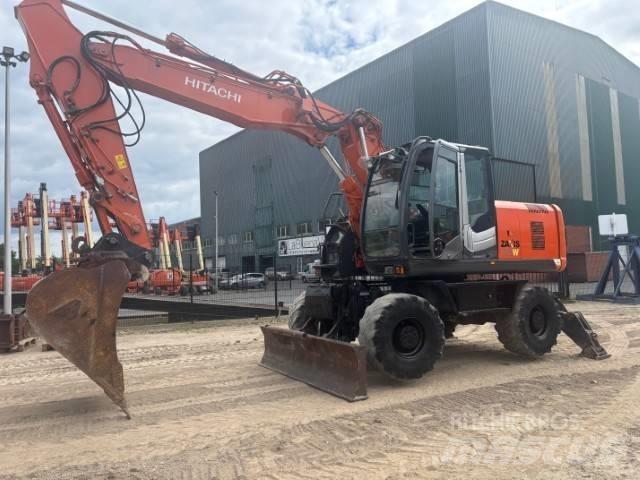 Hitachi ZX 170 W-3 Pelle sur pneus