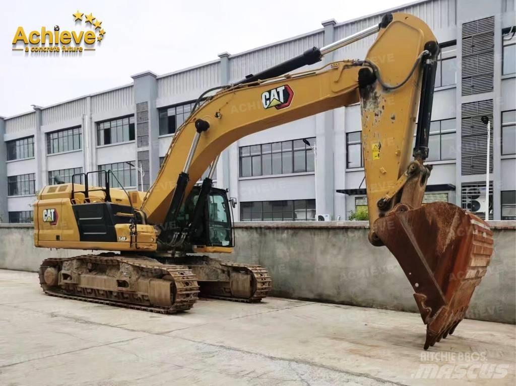 CAT 349 Pelle sur chenilles