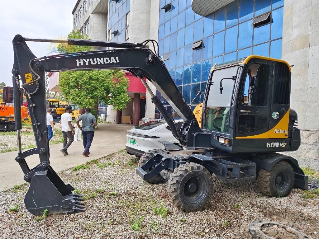 Hyundai Robex 60 W Pelle sur pneus