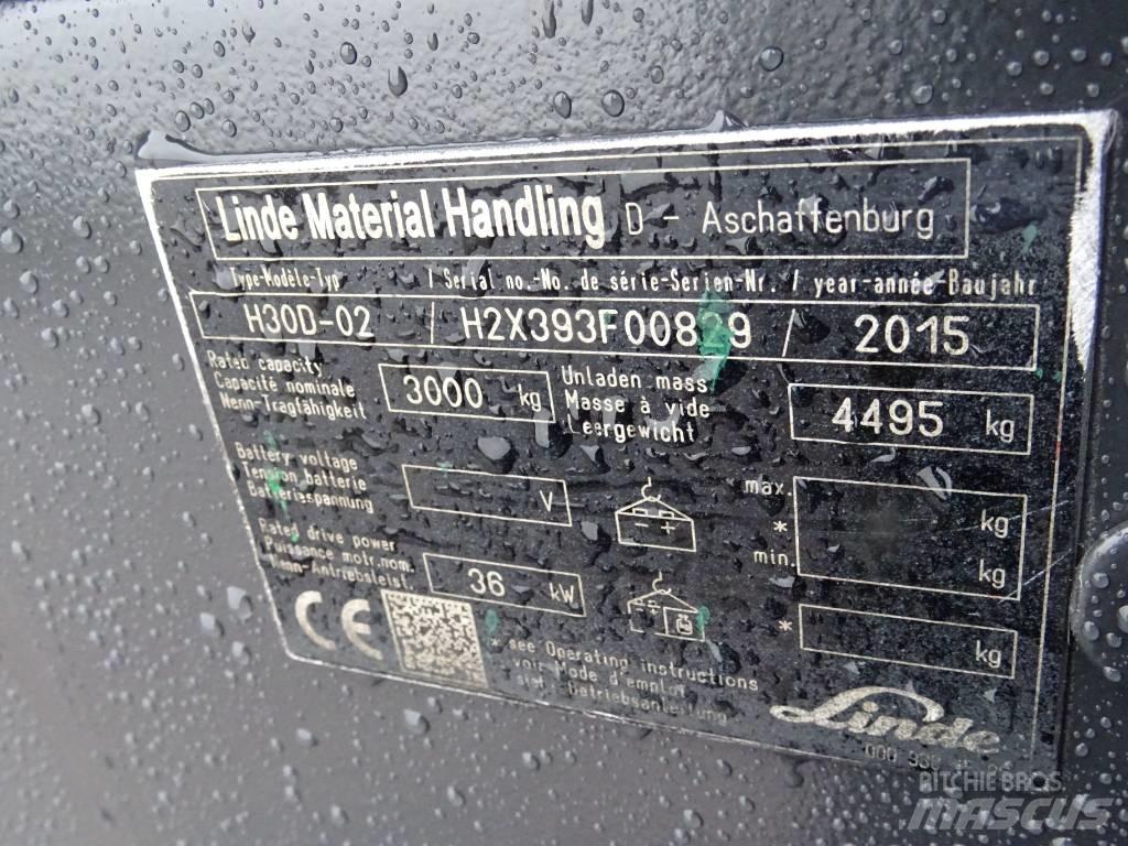 Linde H30D-02 Chariots diesel