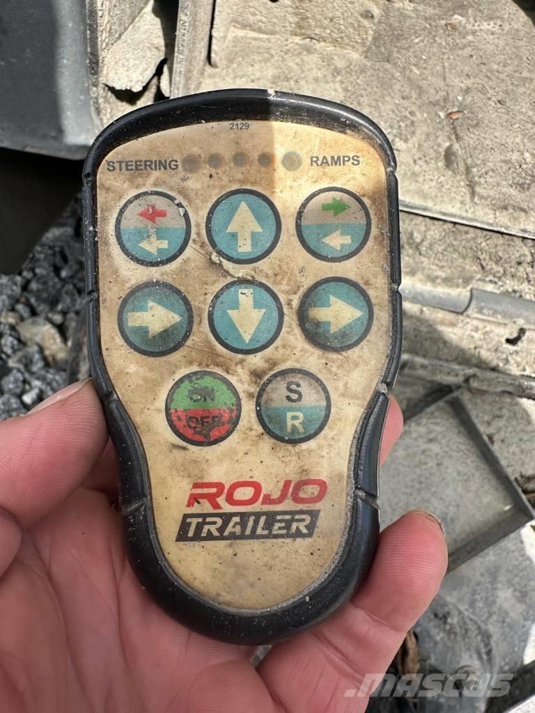 Rojo Trailer GPE3 EG Semi remorque surbaissée