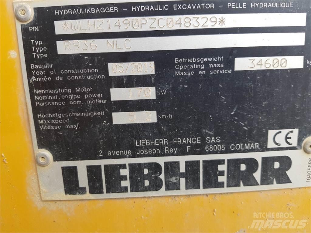 Liebherr R936 NLC Pelle sur chenilles
