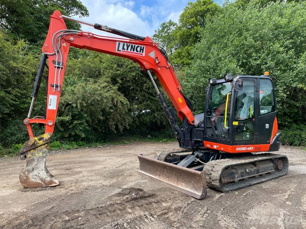 Kubota KX 080-4 Mini pelle 7t-12t