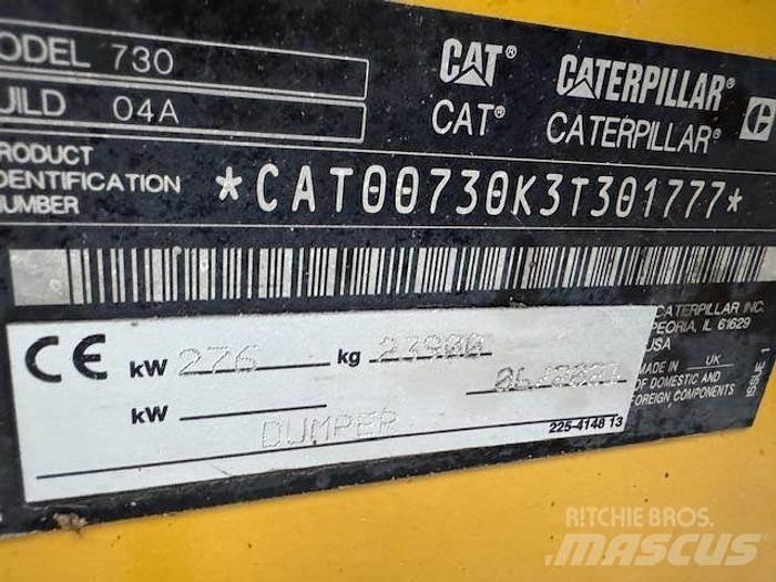 CAT 730 Tombereau articulé