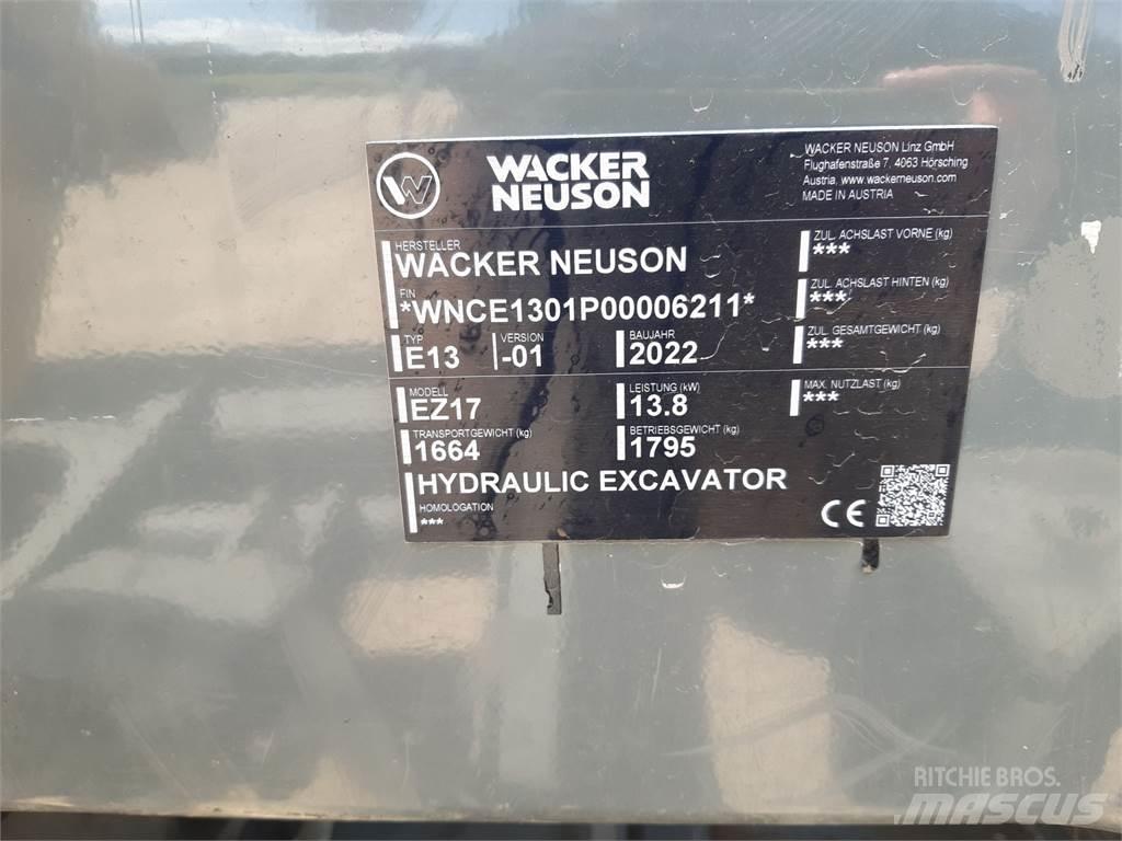 Wacker Neuson EZ17 Pelle sur chenilles