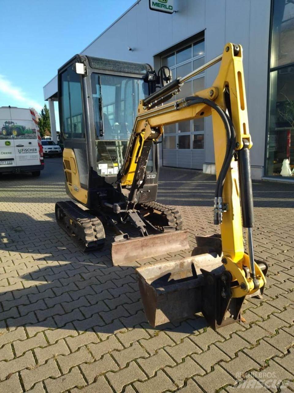 Yanmar SV18 Mini pelle < 7t