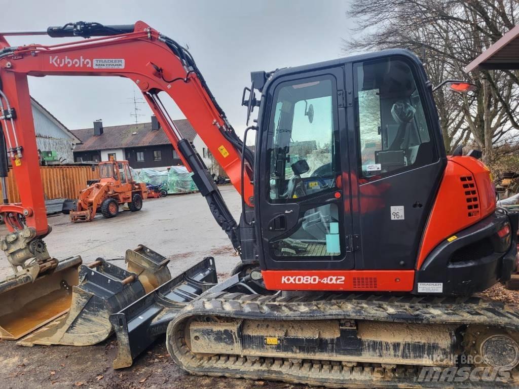 Kubota KX 080-4 Mini pelle < 7t