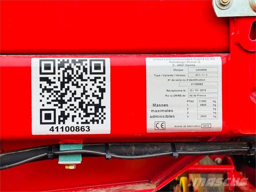 Grimme SE 260 UB Moissoneuse de Pomme de Terre